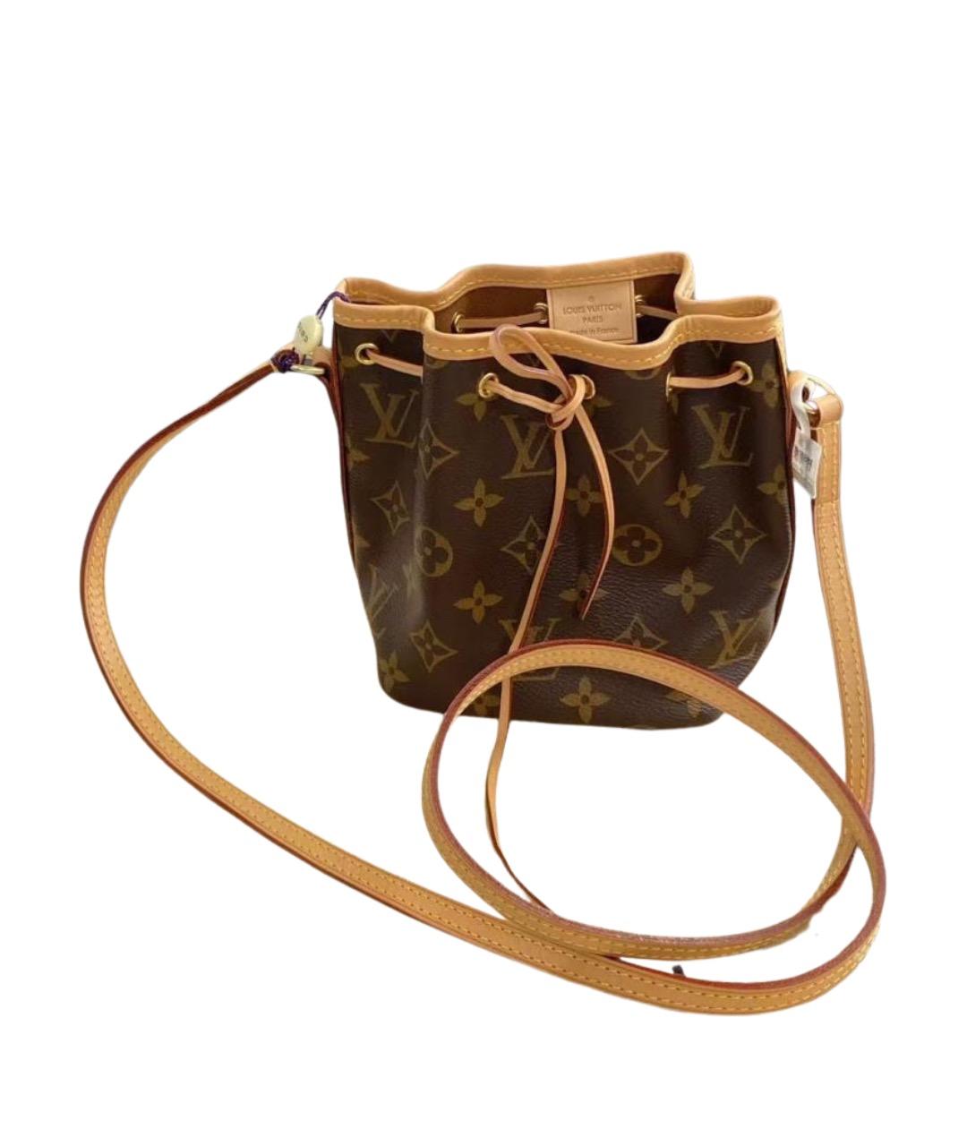 LOUIS VUITTON Коричневая сумка через плечо, фото 1