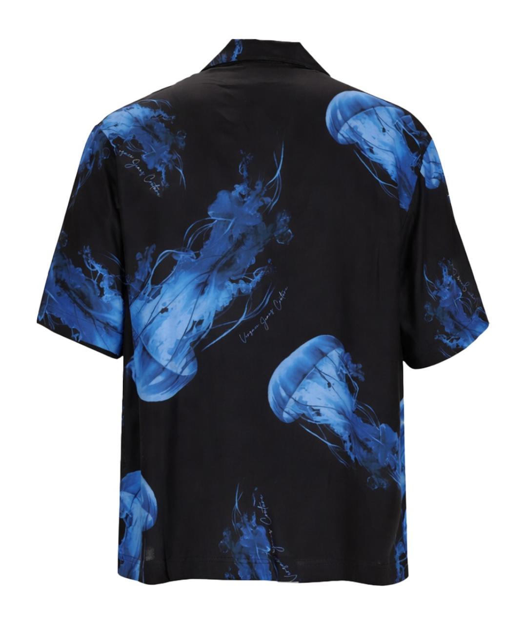 VERSACE JEANS COUTURE Черная кэжуал рубашка, фото 2