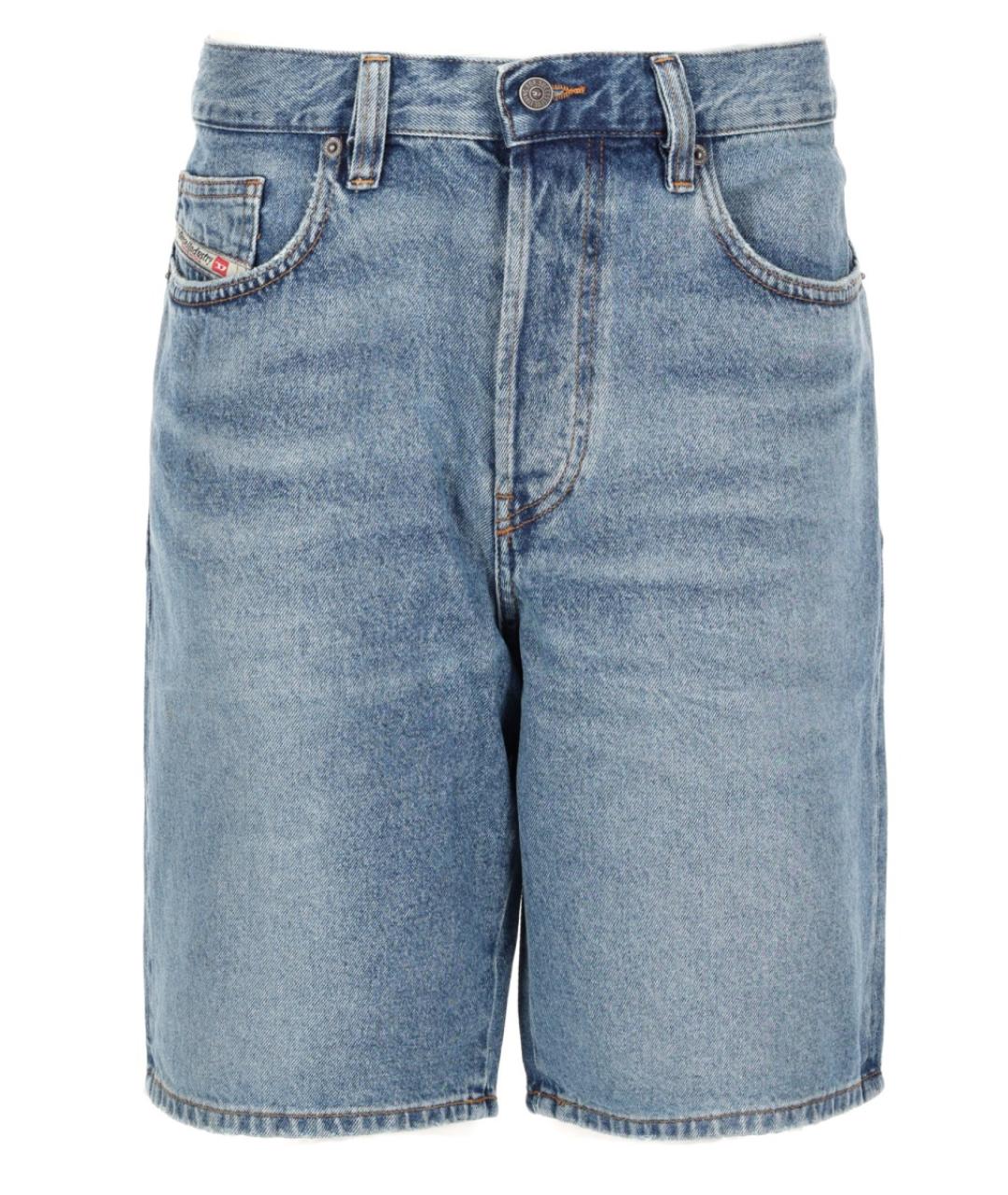 DIESEL Синие хлопковые шорты, фото 1