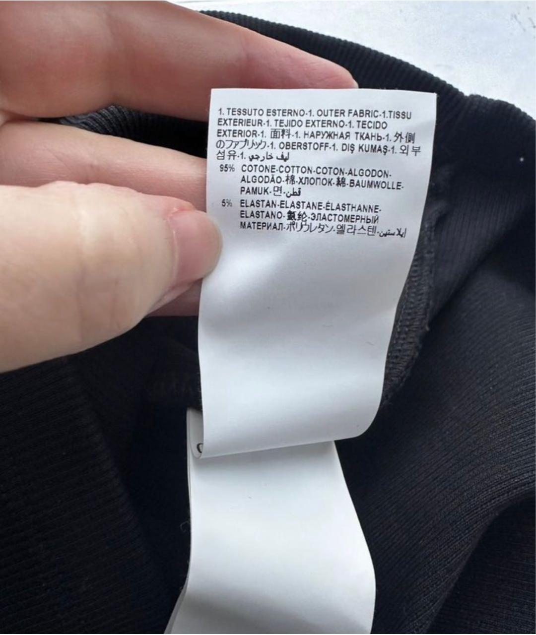 VERSACE Черный хлопковый джемпер / свитер, фото 5