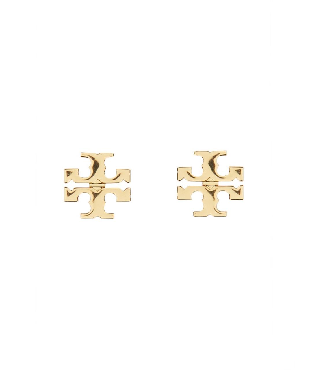 TORY BURCH Золотые латунные серьги, фото 1