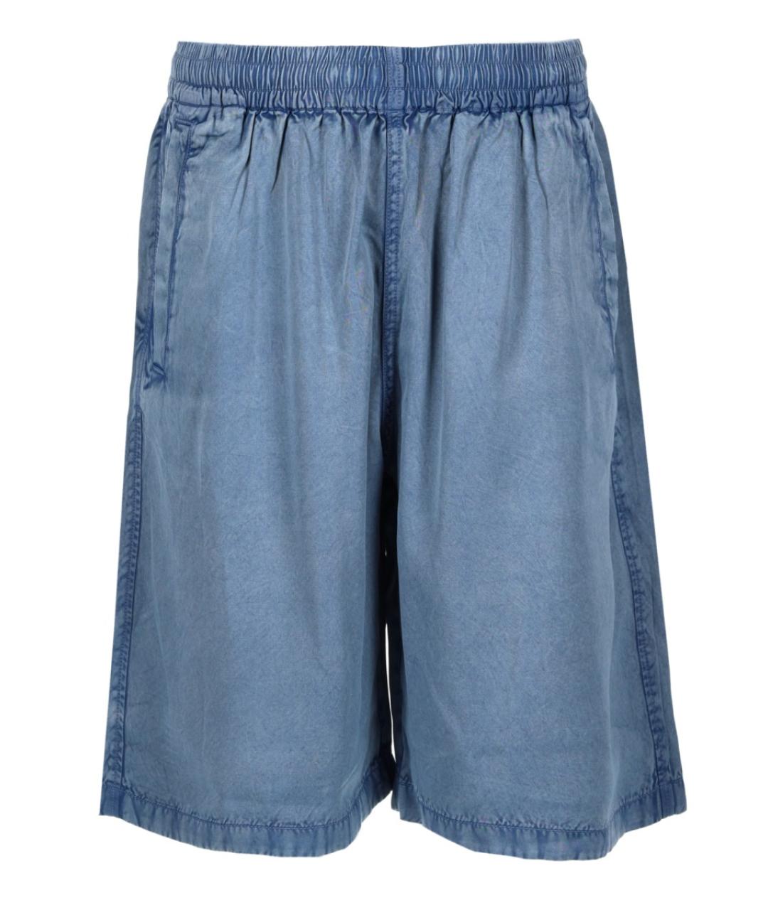 DIESEL Синие вискозные шорты, фото 1