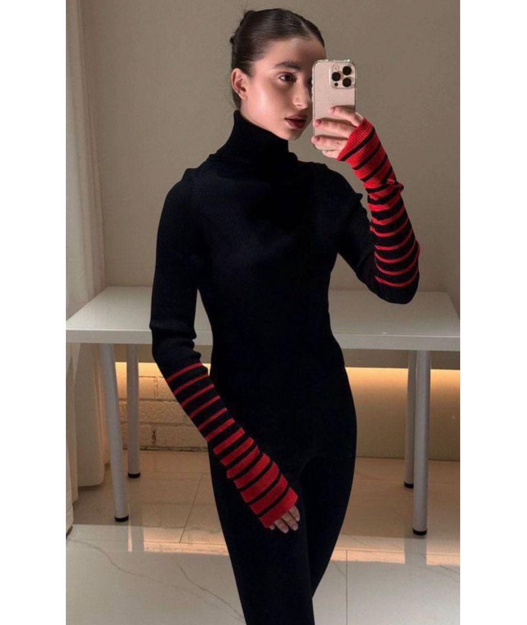 TOMMY HILFIGER Черная водолазка, фото 2