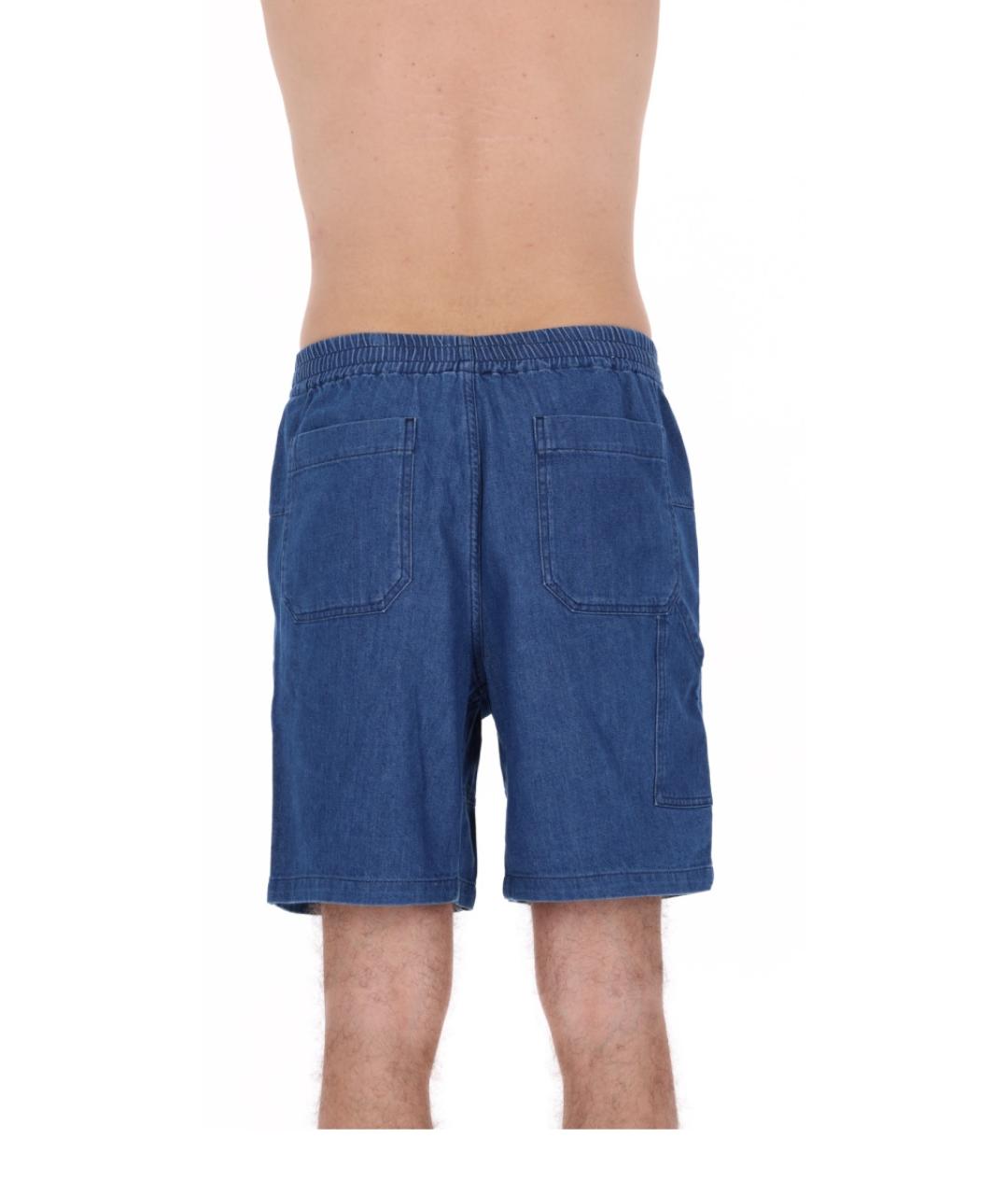 A.P.C. Синие хлопковые шорты, фото 3