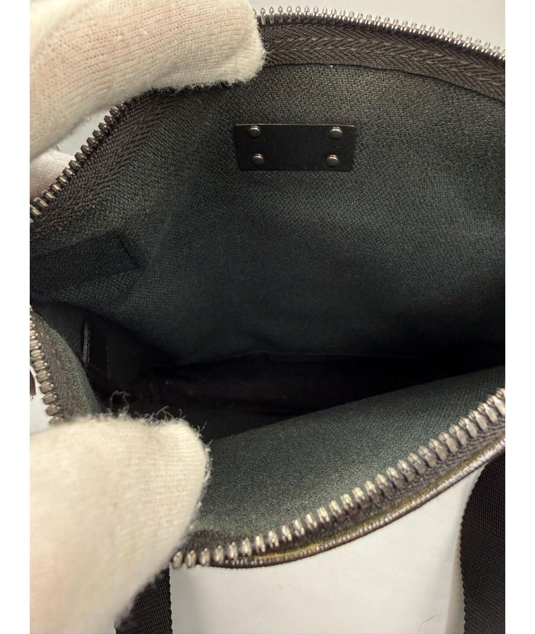 FERRAGAMO Черная сумка на плечо, фото 4