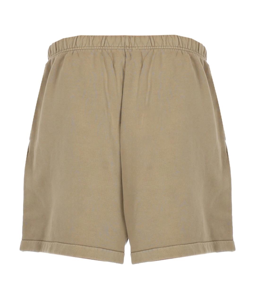 FEAR OF GOD ESSENTIALS Бежевые хлопковые шорты, фото 3