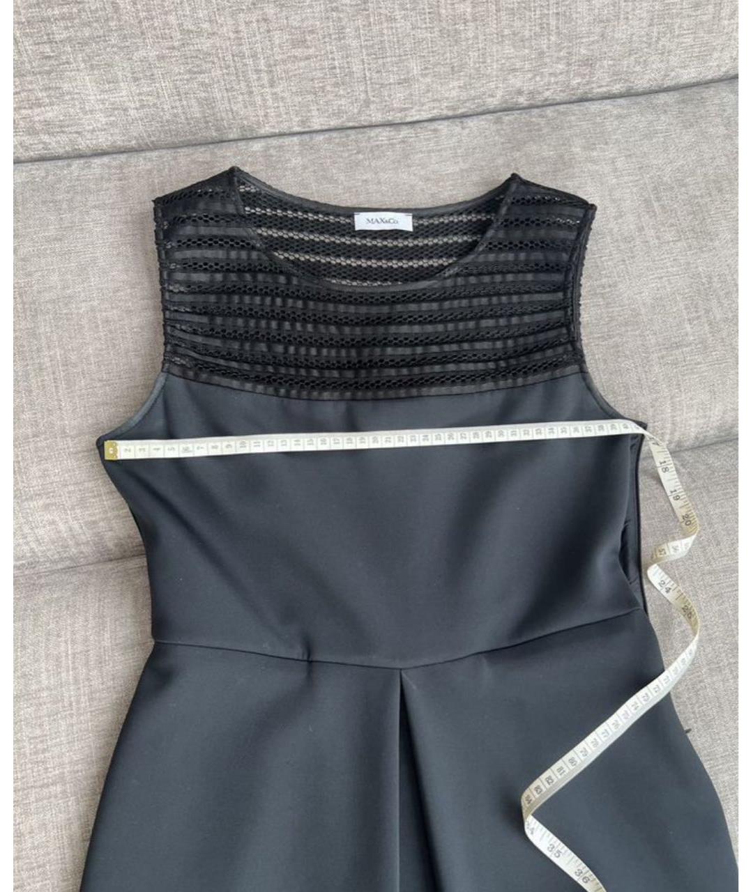 MAX&CO Черное коктейльное платье, фото 3