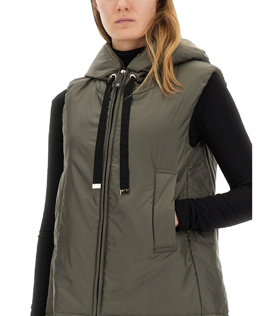 'S MAX MARA Серый полиэстеровый жилет, фото 3