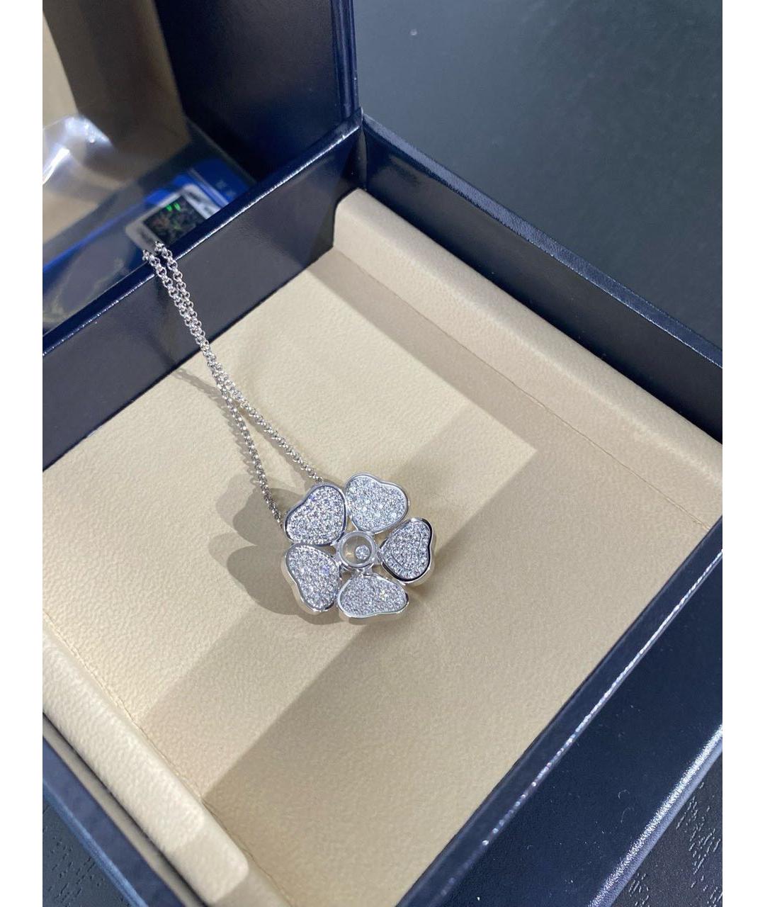 CHOPARD Серебряное колье из белого золота, фото 2