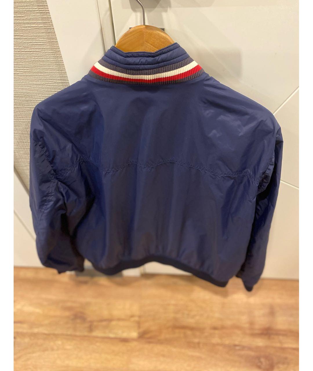 TOMMY HILFIGER Темно-синяя полиамидовая куртка, фото 2