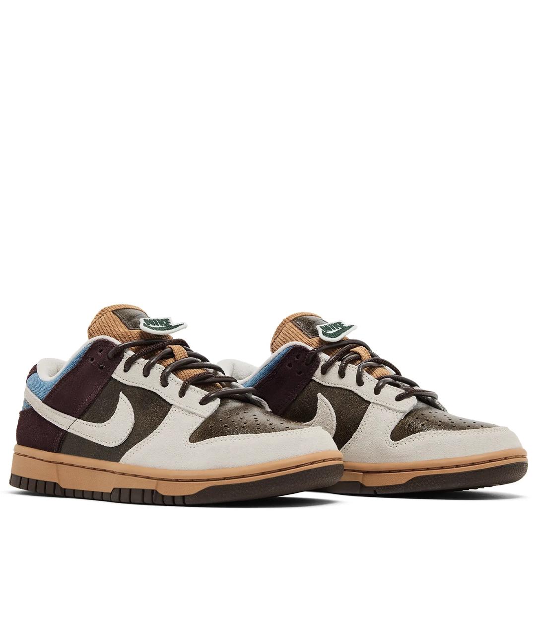 NIKE Мульти кожаные низкие кроссовки / кеды, фото 2