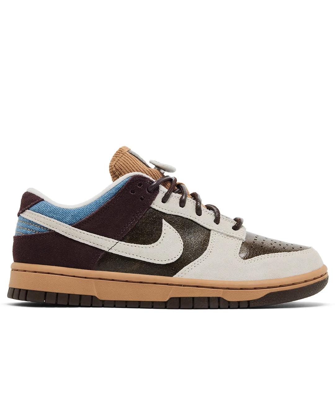 NIKE Мульти кожаные низкие кроссовки / кеды, фото 1