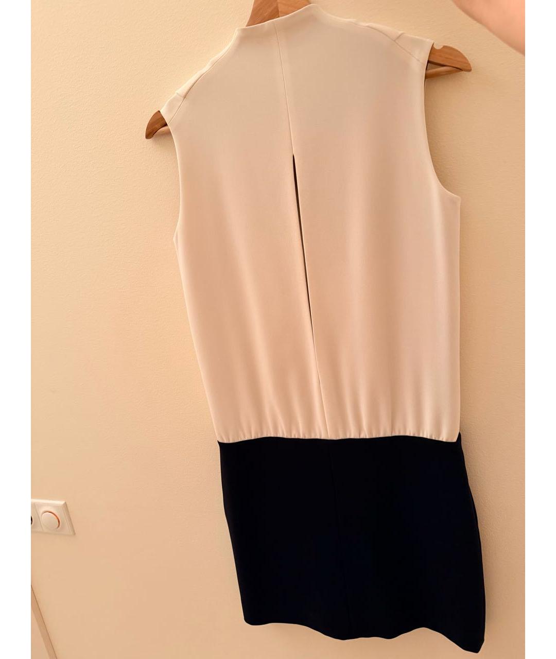 CELINE Мульти шелковое коктейльное платье, фото 2