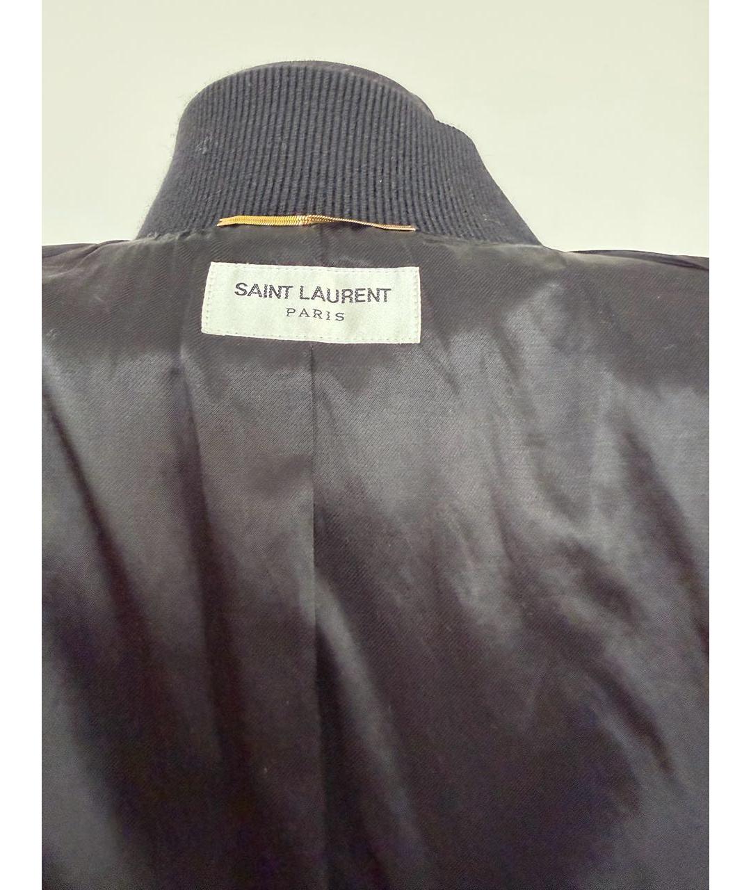 SAINT LAURENT Красная шерстяная куртка, фото 3