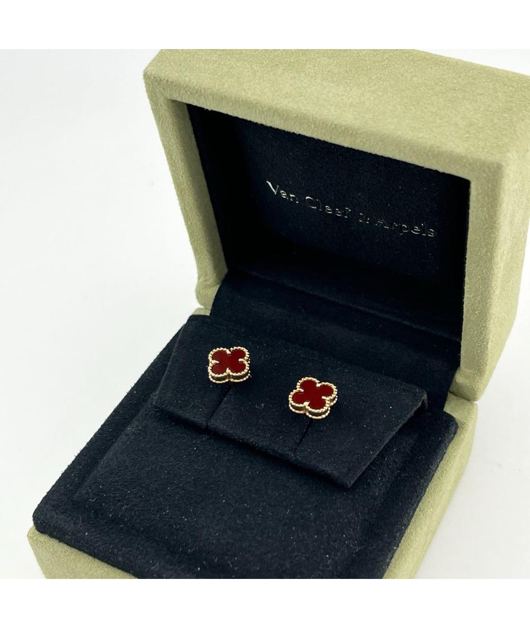 VAN CLEEF & ARPELS Золотые серьги из желтого золота, фото 4