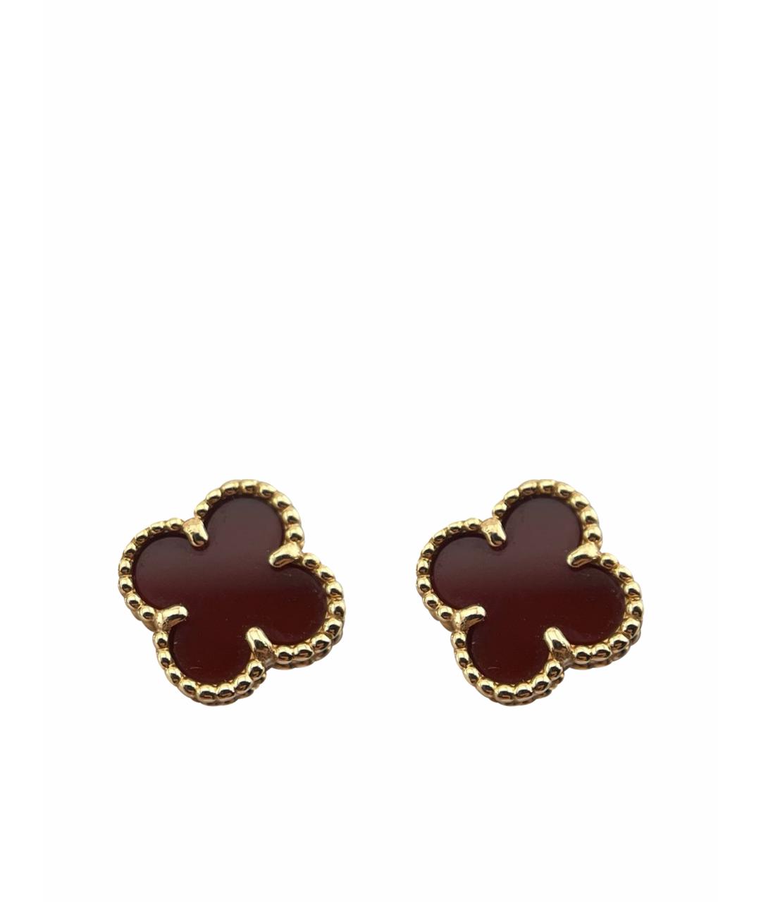 VAN CLEEF & ARPELS Золотые серьги из желтого золота, фото 1