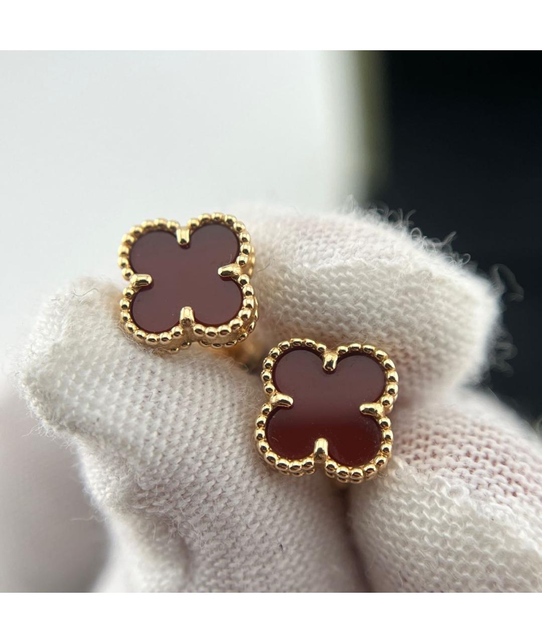 VAN CLEEF & ARPELS Золотые серьги из желтого золота, фото 5