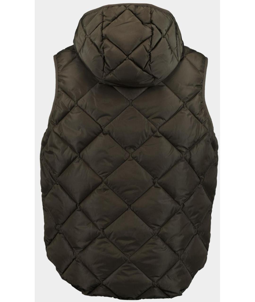 ARMANI EXCHANGE Черный полиэстеровый жилет, фото 2