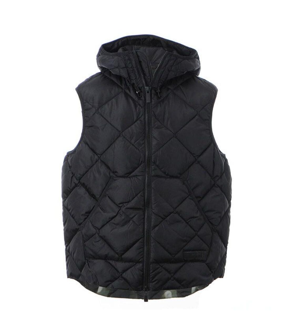 ARMANI EXCHANGE Черный полиэстеровый жилет, фото 1