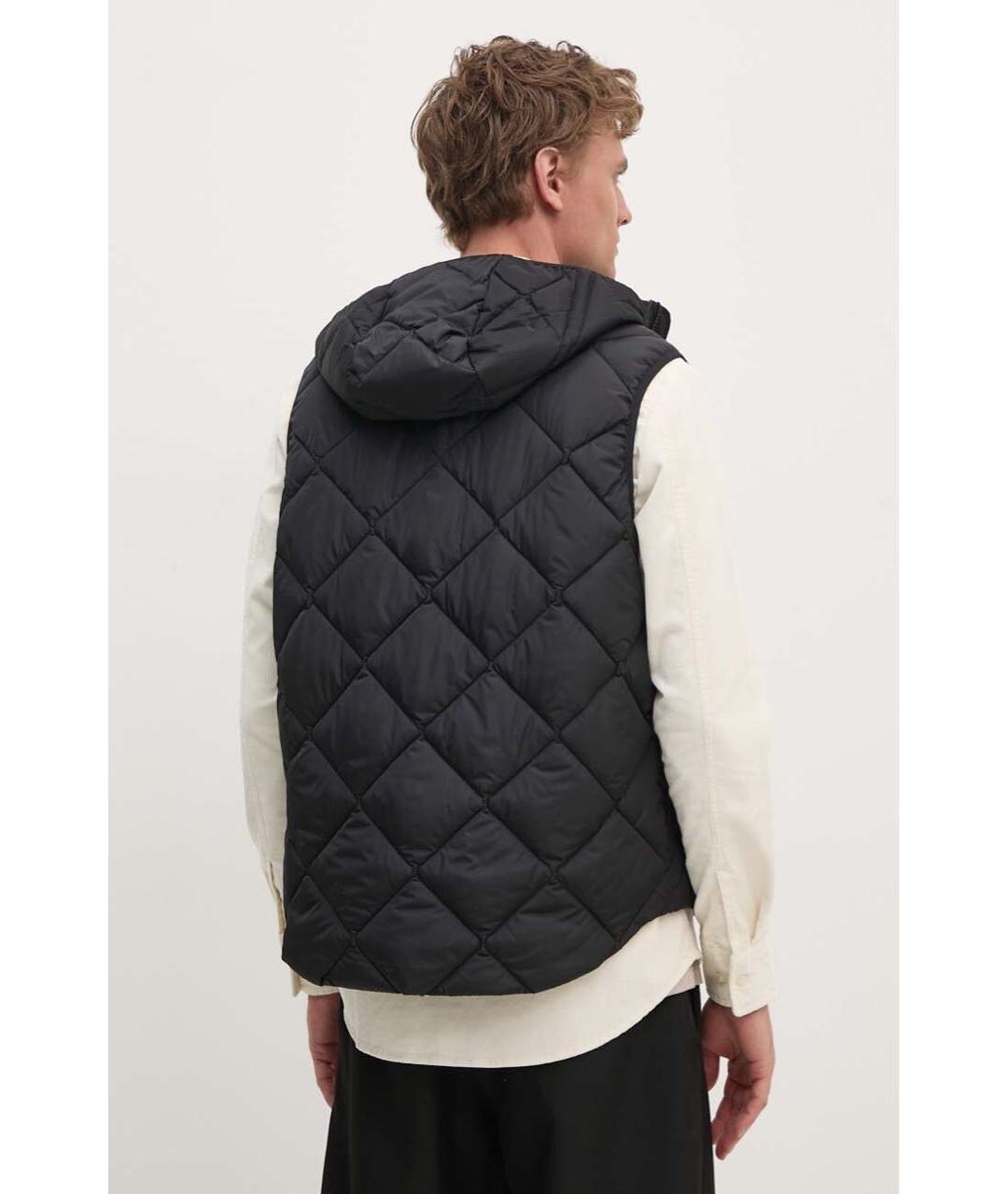 ARMANI EXCHANGE Черный полиэстеровый жилет, фото 6