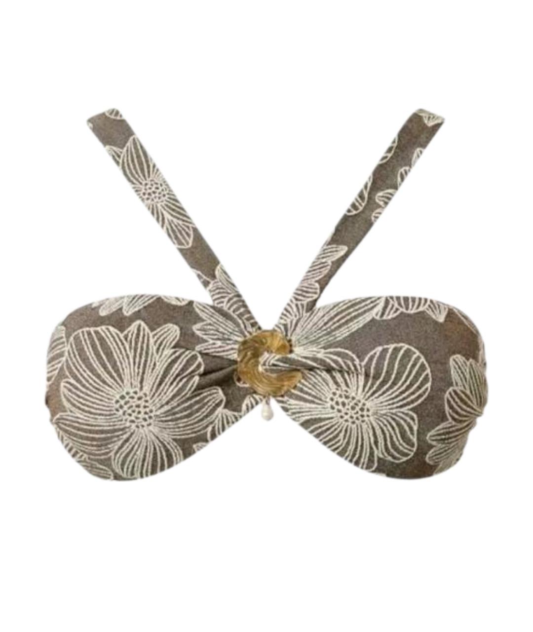 TWIN-SET Мульти полиамидовый купальник, фото 1