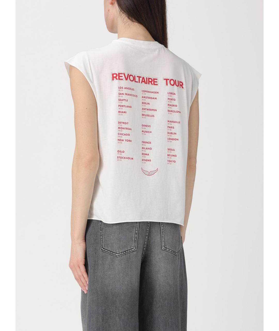 ZADIG & VOLTAIRE Белая футболка, фото 2