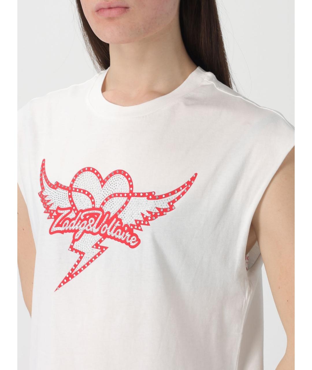 ZADIG & VOLTAIRE Белая футболка, фото 3