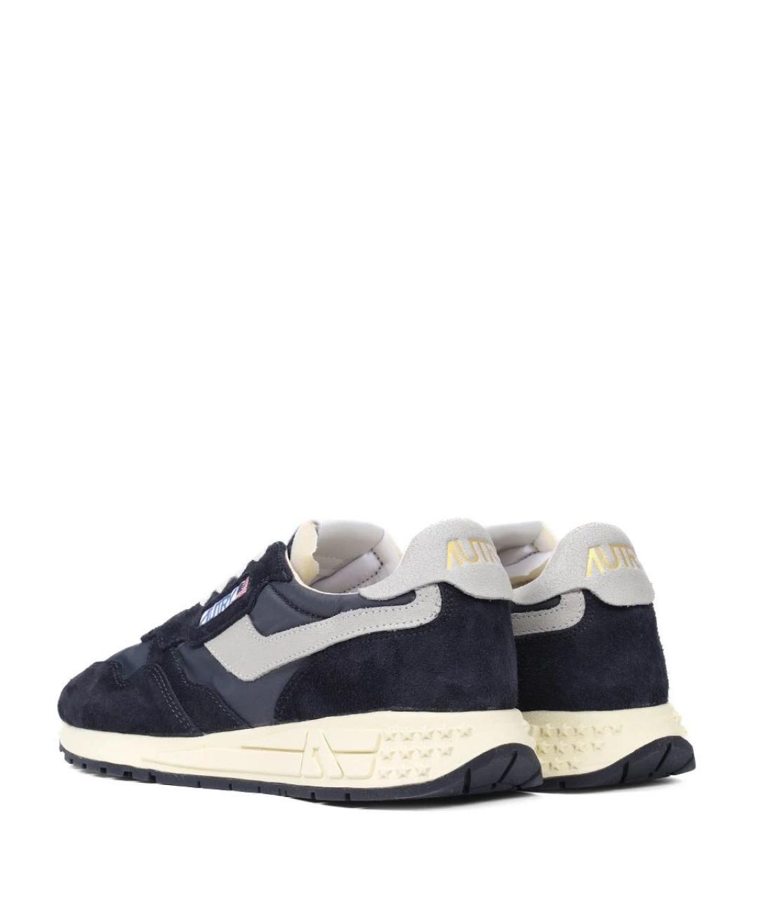 AUTRY Темно-синие замшевые низкие кроссовки / кеды, фото 4