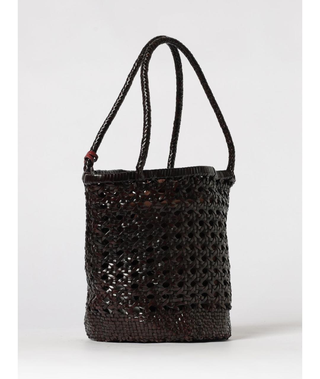 VIPERA Коричневая пелетеная сумка через плечо, фото 2