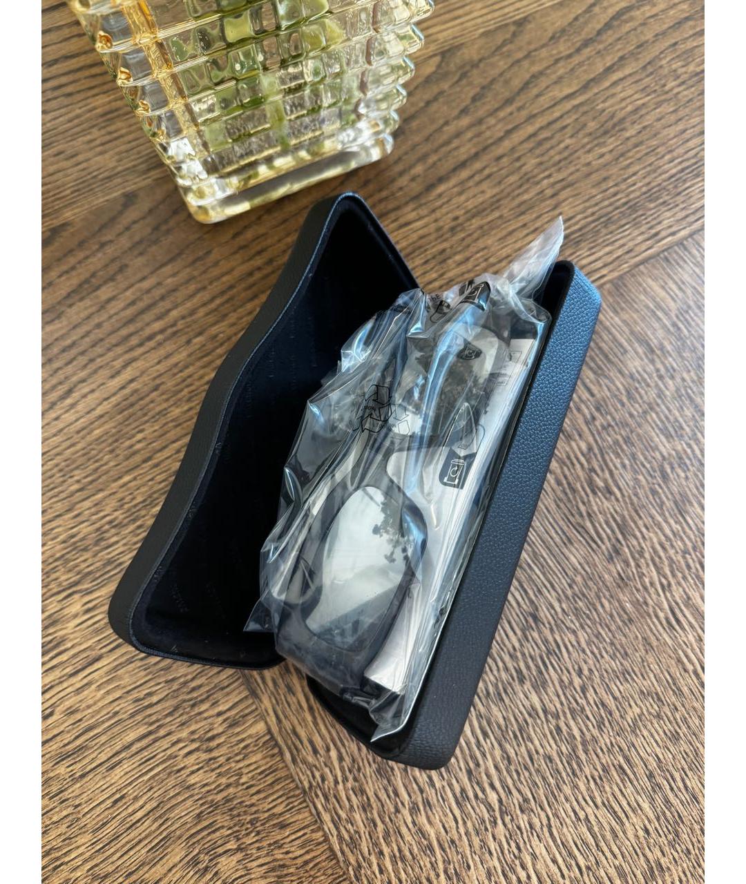 BALENCIAGA Черные пластиковые солнцезащитные очки, фото 5