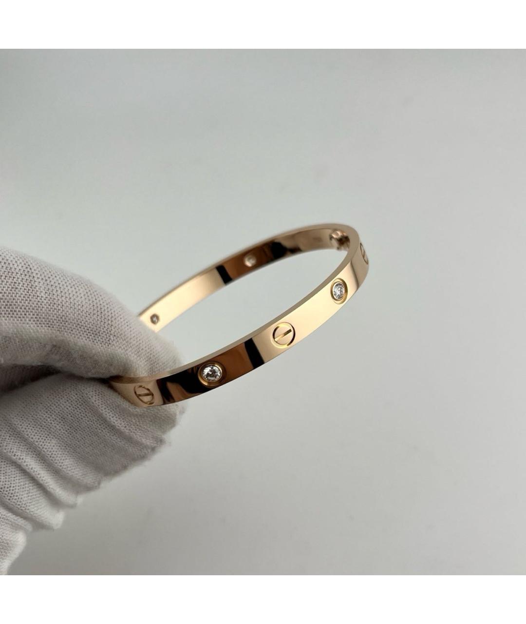 CARTIER Золотой браслет из розового золота, фото 3