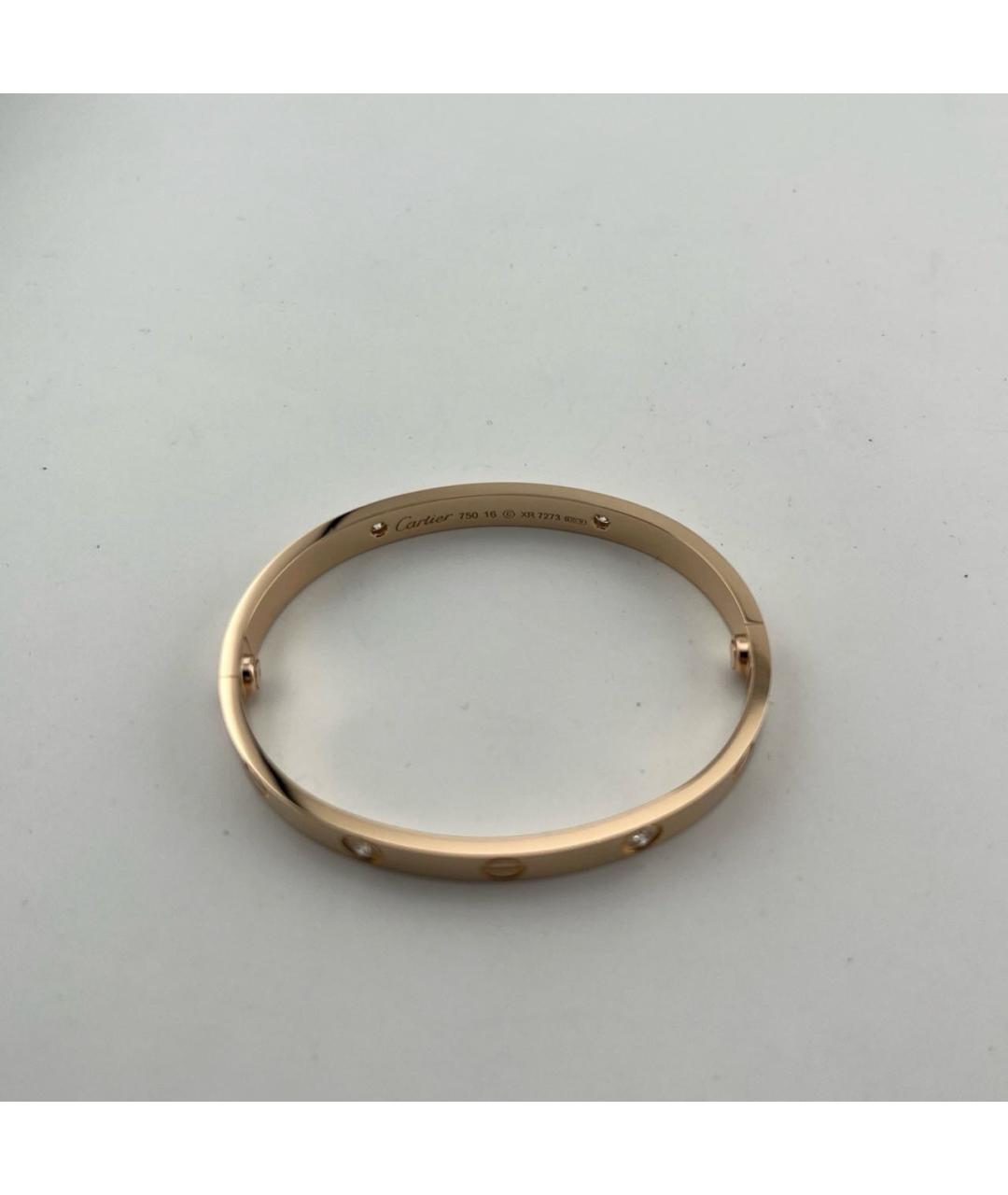 CARTIER Золотой браслет из розового золота, фото 4