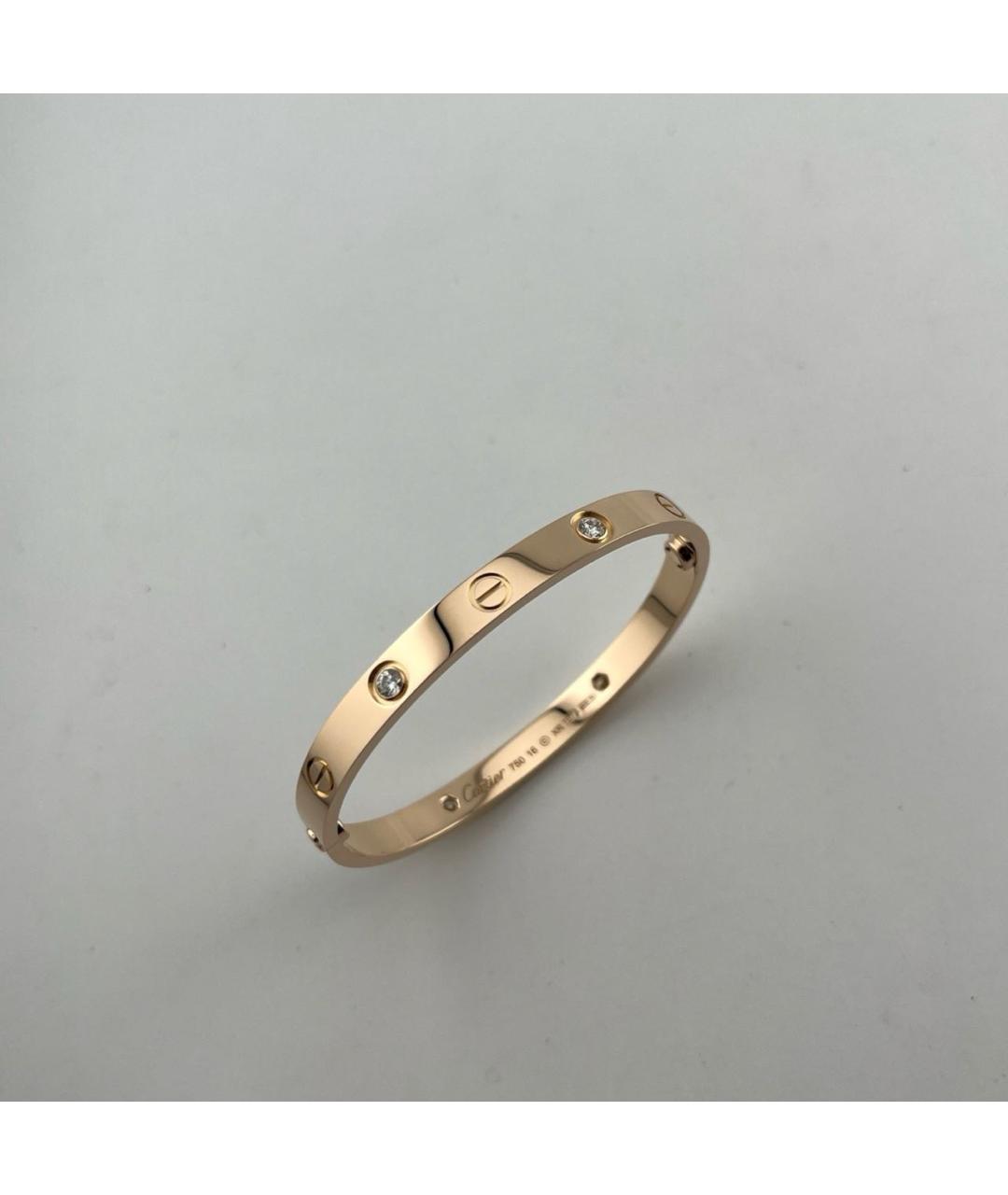CARTIER Золотой браслет из розового золота, фото 5