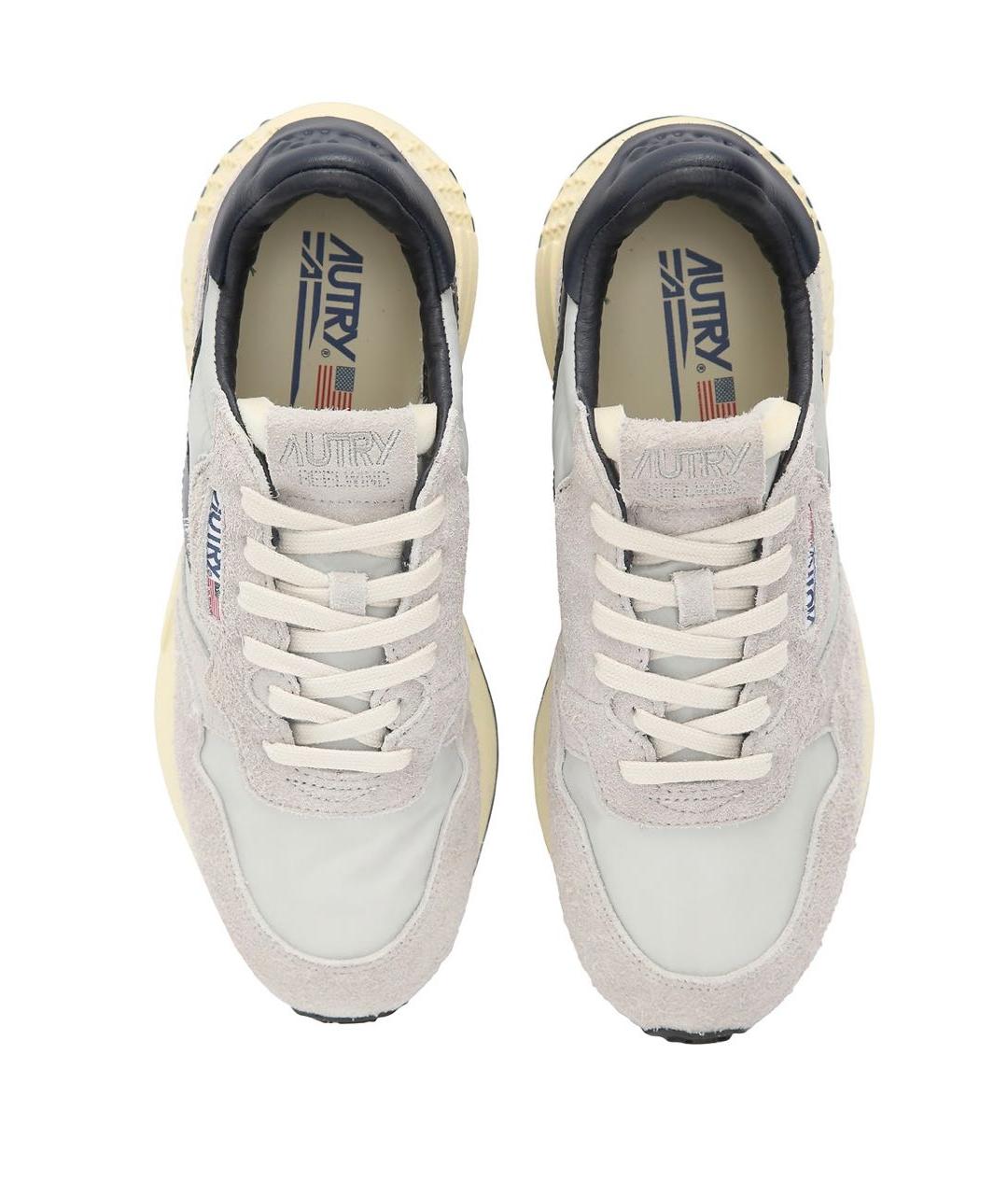 AUTRY Серые замшевые низкие кроссовки / кеды, фото 4