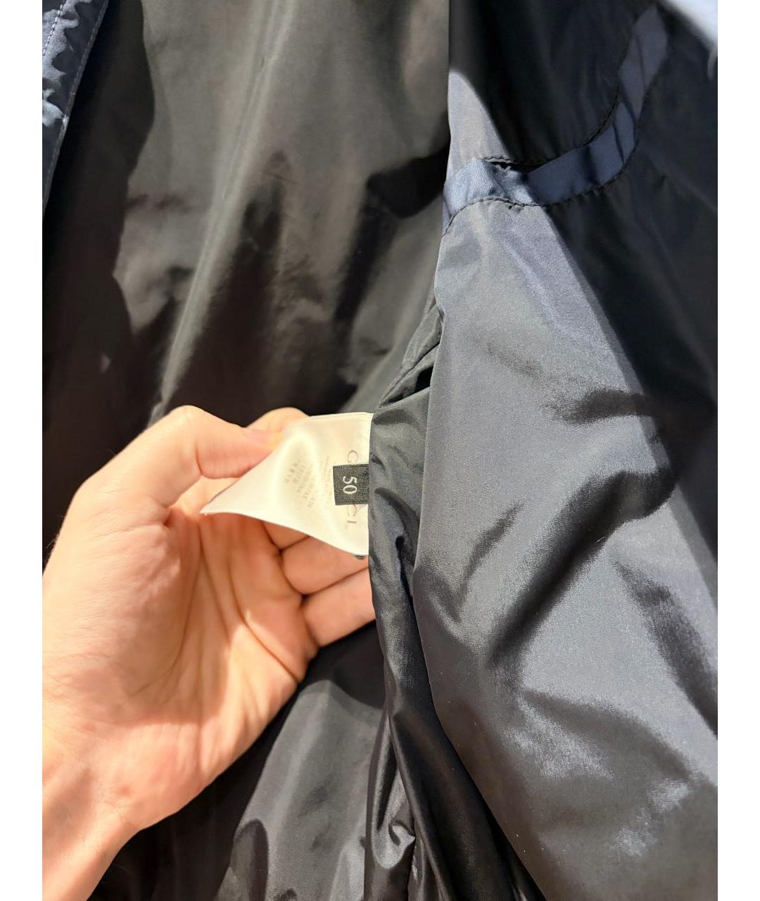 GUCCI Темно-синяя куртка, фото 3