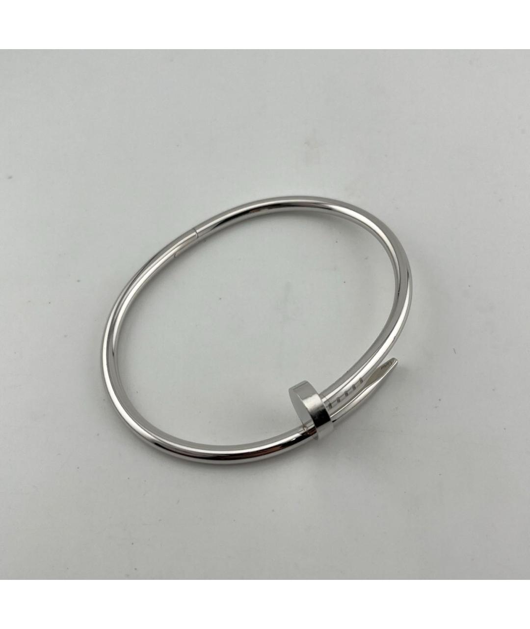CARTIER Серебрянный браслет из белого золота, фото 5