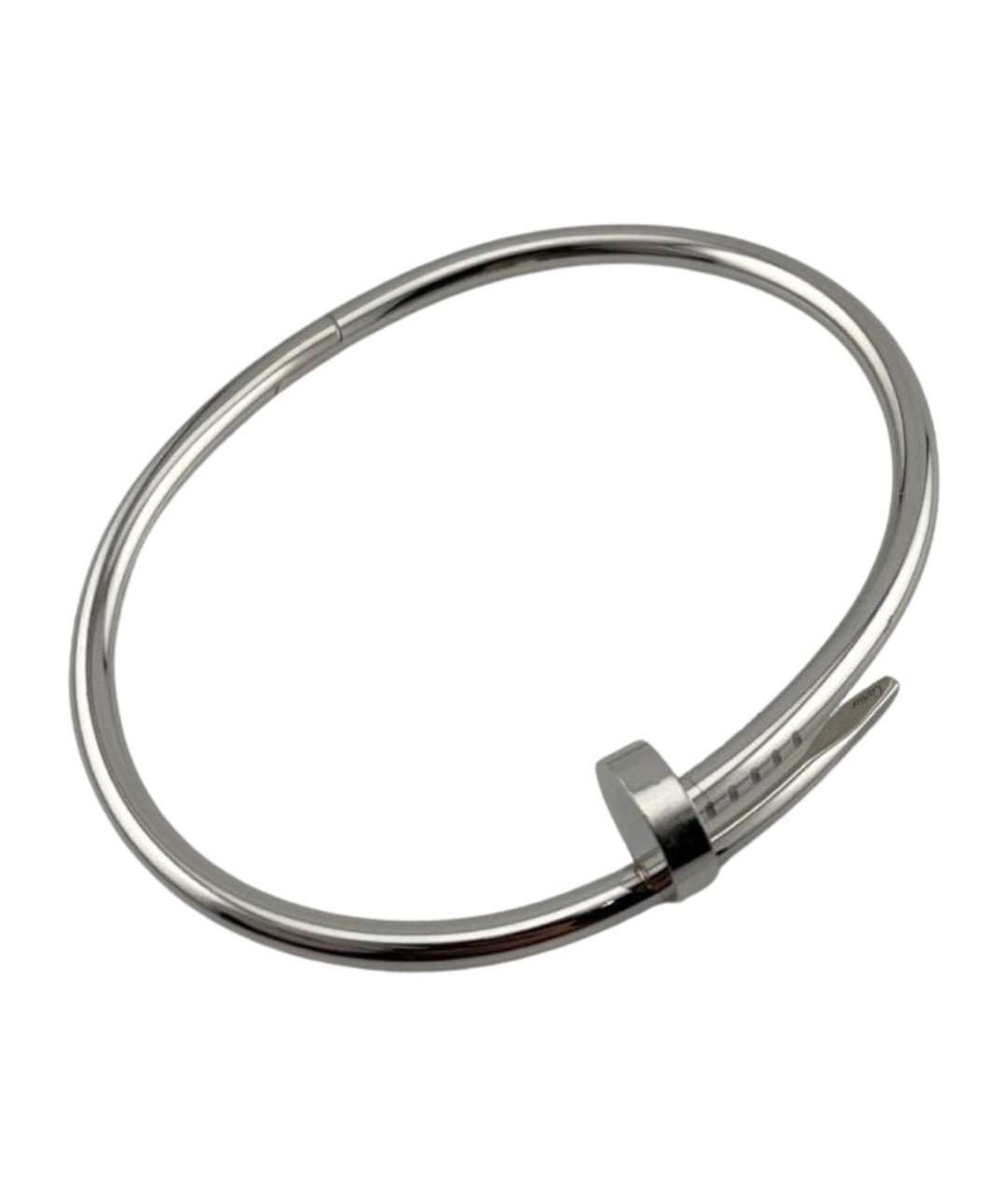 CARTIER Серебрянный браслет из белого золота, фото 1