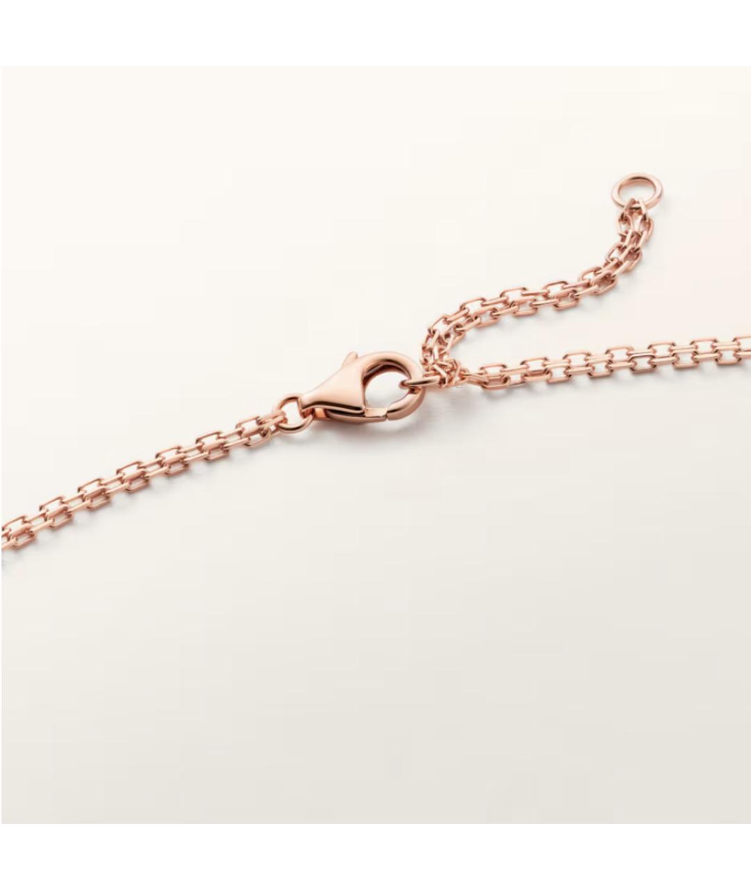 CARTIER Золотое колье из розового золота, фото 3