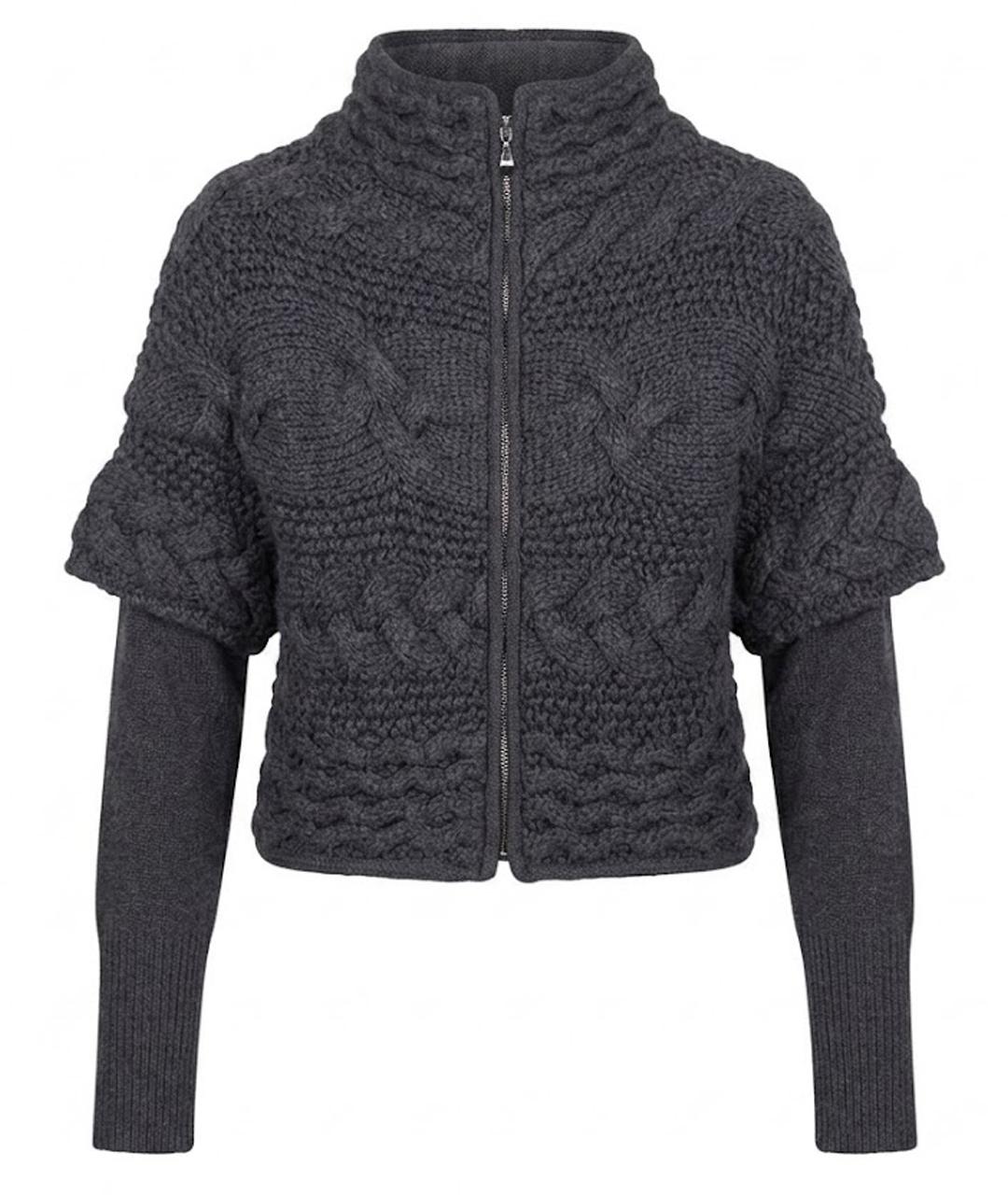 BRUNELLO CUCINELLI Серый кашемировый кардиган, фото 1