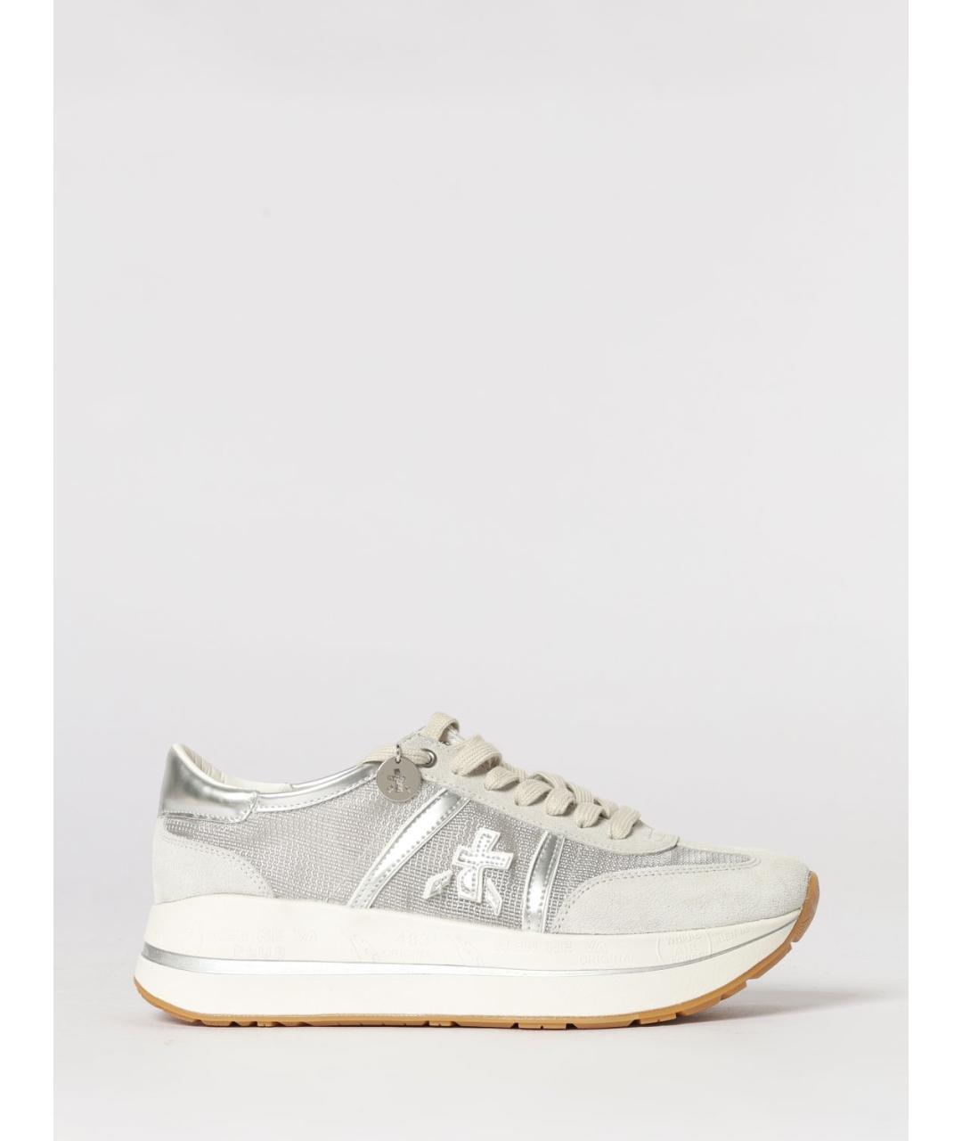 PREMIATA Серые кроссовки, фото 4