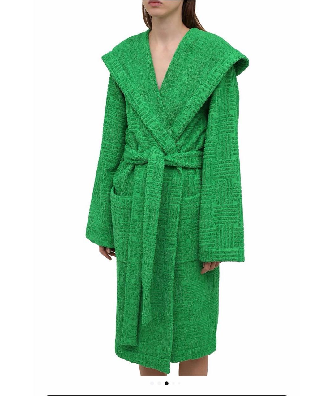 BOTTEGA VENETA Зеленый халаты, фото 2