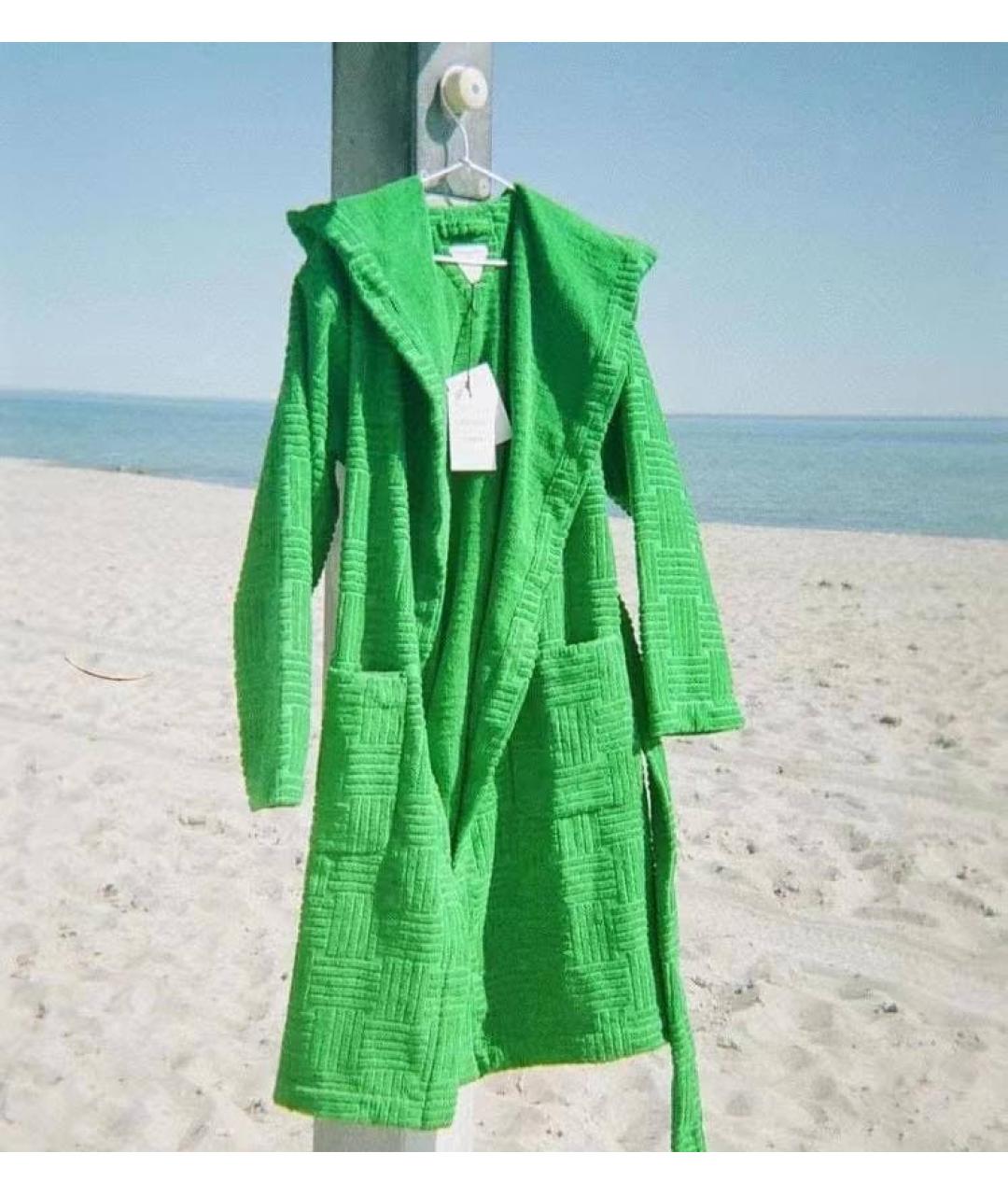 BOTTEGA VENETA Зеленый халаты, фото 4
