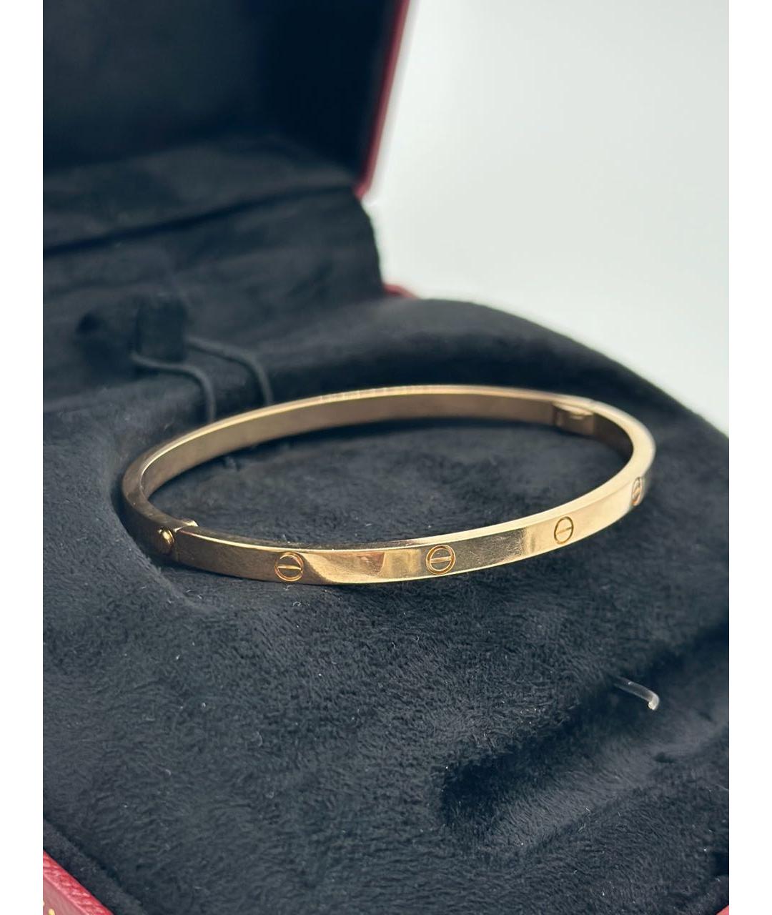 CARTIER Золотой браслет из розового золота, фото 4