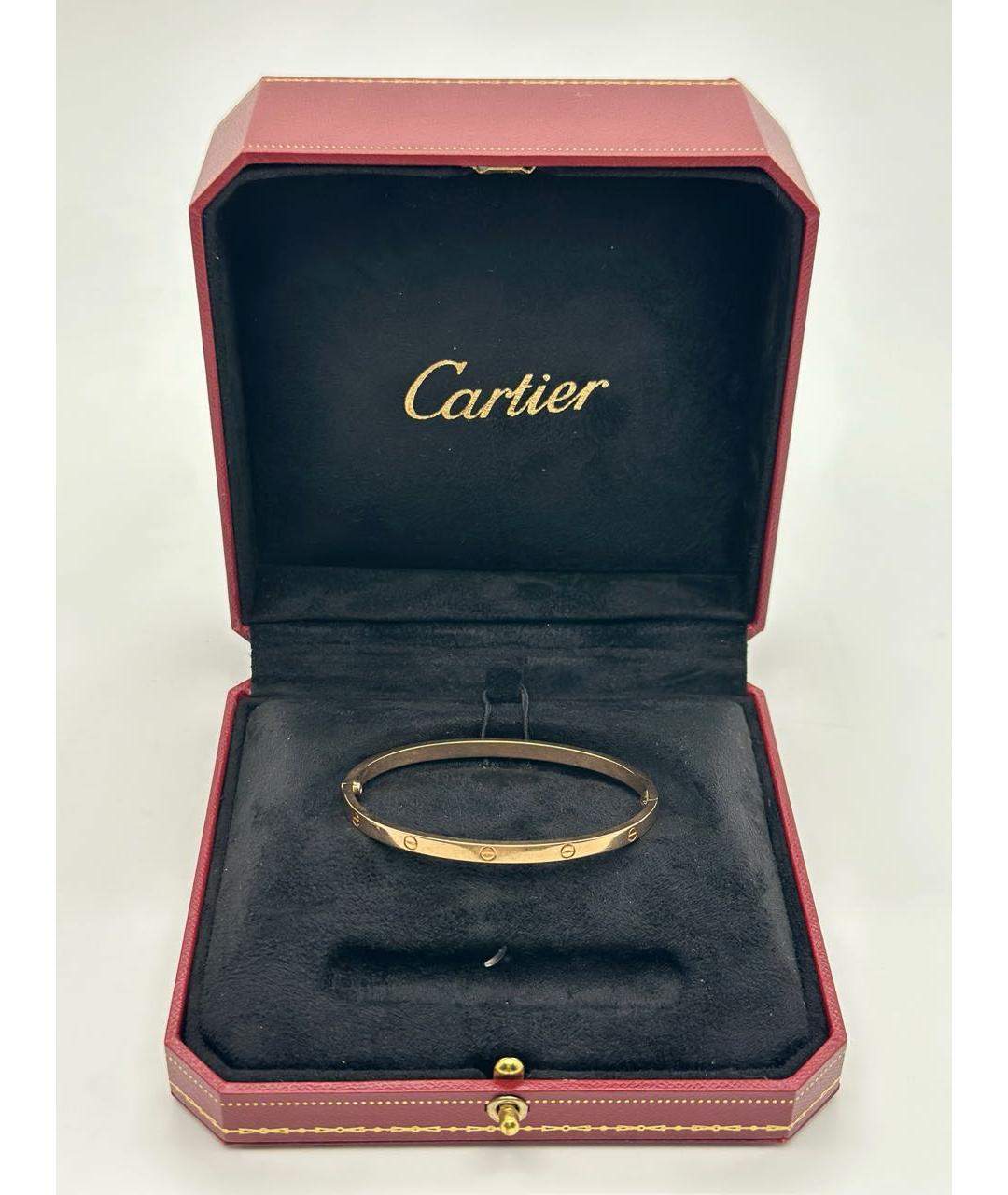 CARTIER Золотой браслет из розового золота, фото 2
