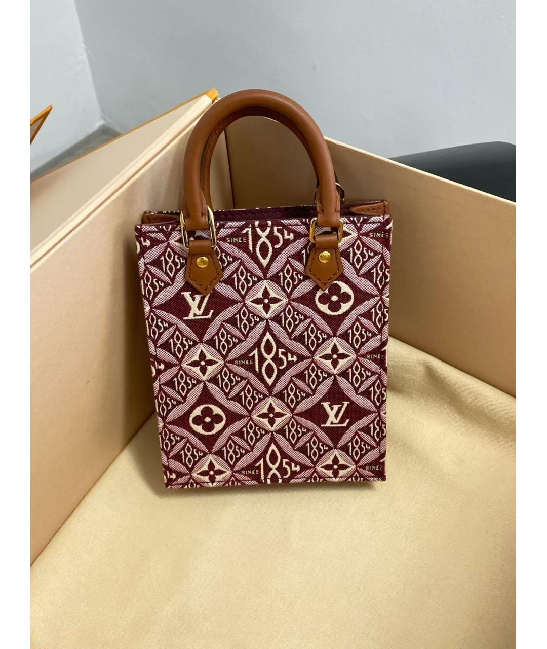 LOUIS VUITTON Красная сумка с короткими ручками, фото 9