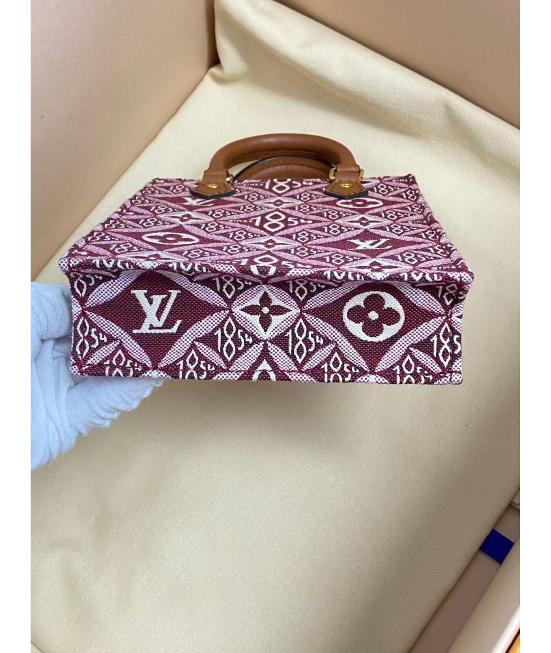 LOUIS VUITTON Красная сумка с короткими ручками, фото 6