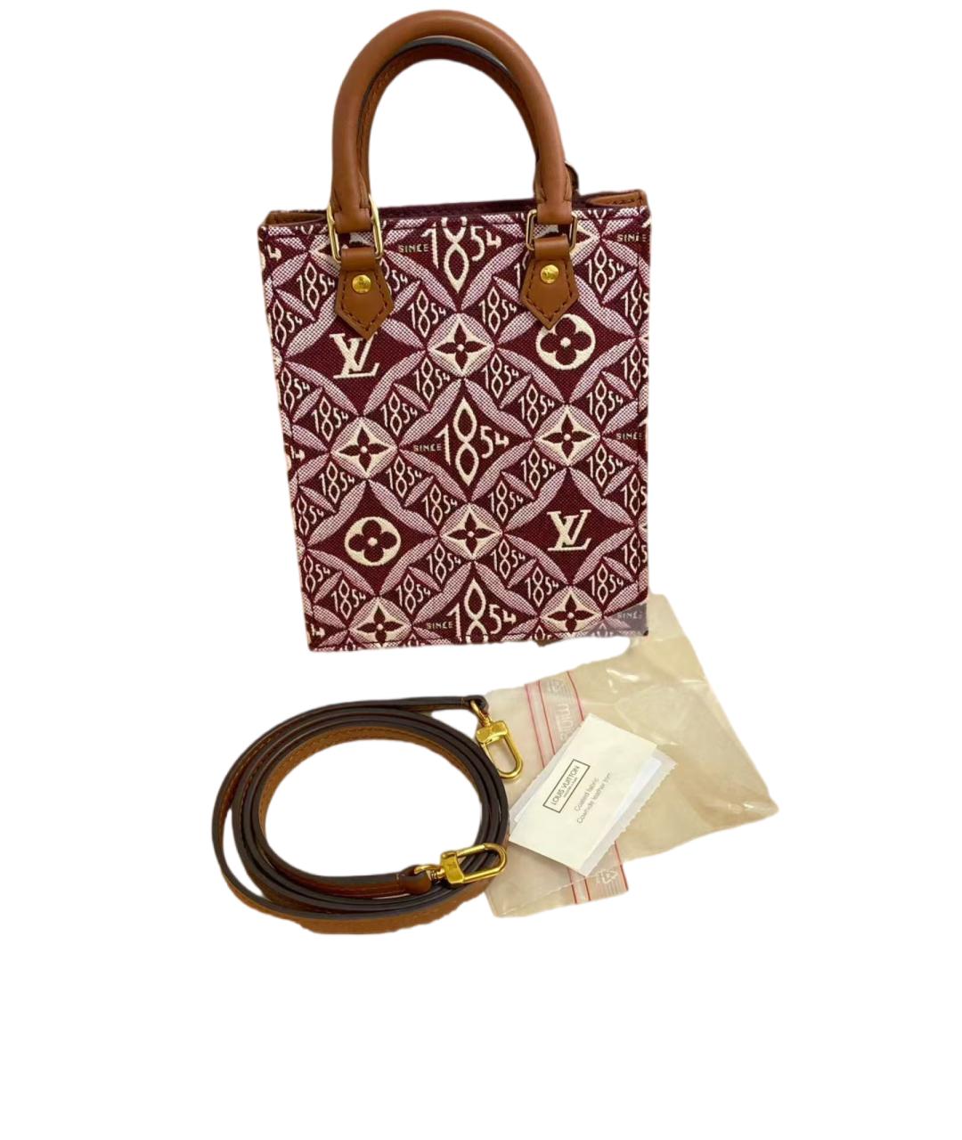 LOUIS VUITTON Красная сумка с короткими ручками, фото 2