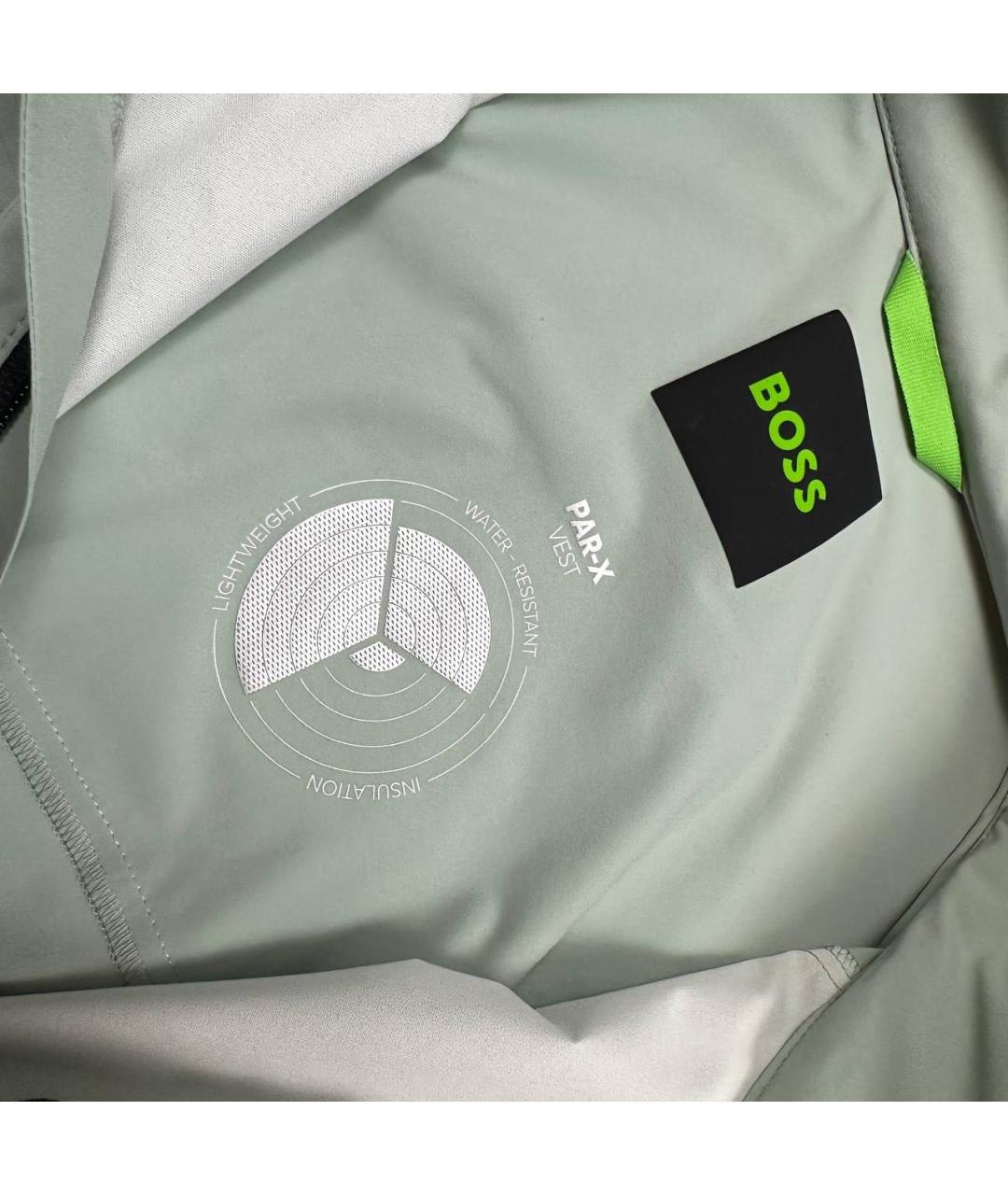 HUGO BOSS Салатовый жилет, фото 5