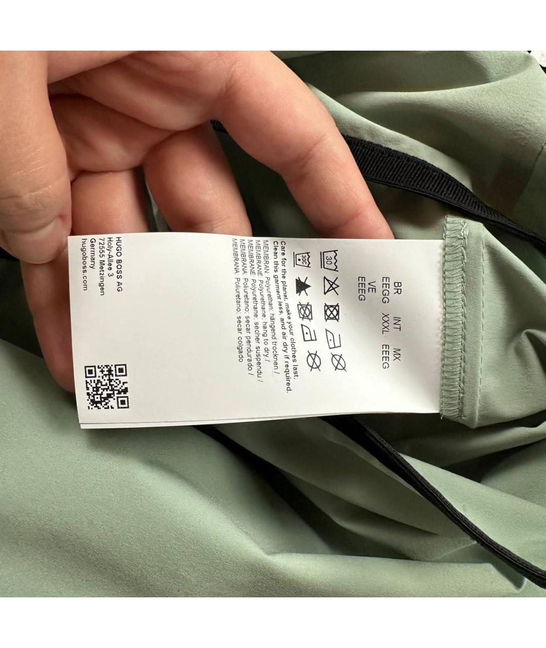 HUGO BOSS Салатовый жилет, фото 6