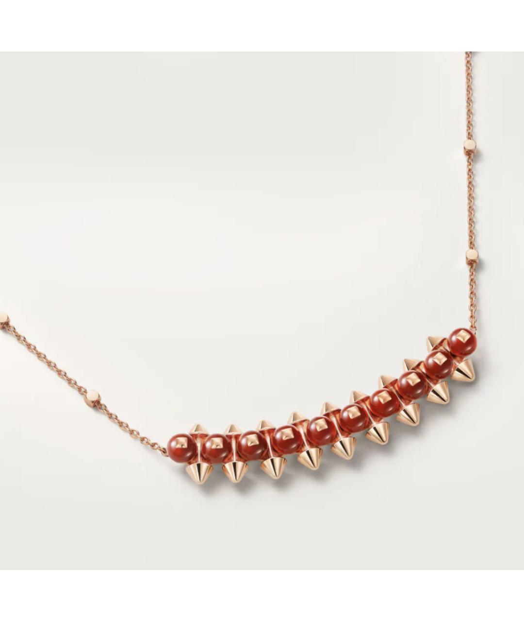 CARTIER Золотое колье из розового золота, фото 3